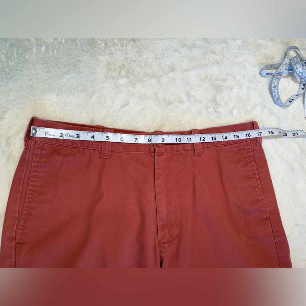 J.Crew GRAMERCY size 33 dk salmon shorts - Picture 5 of 8